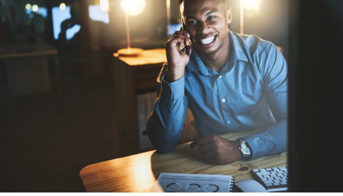 Do you have the ability to talk to someone with whom you've collaborated? 